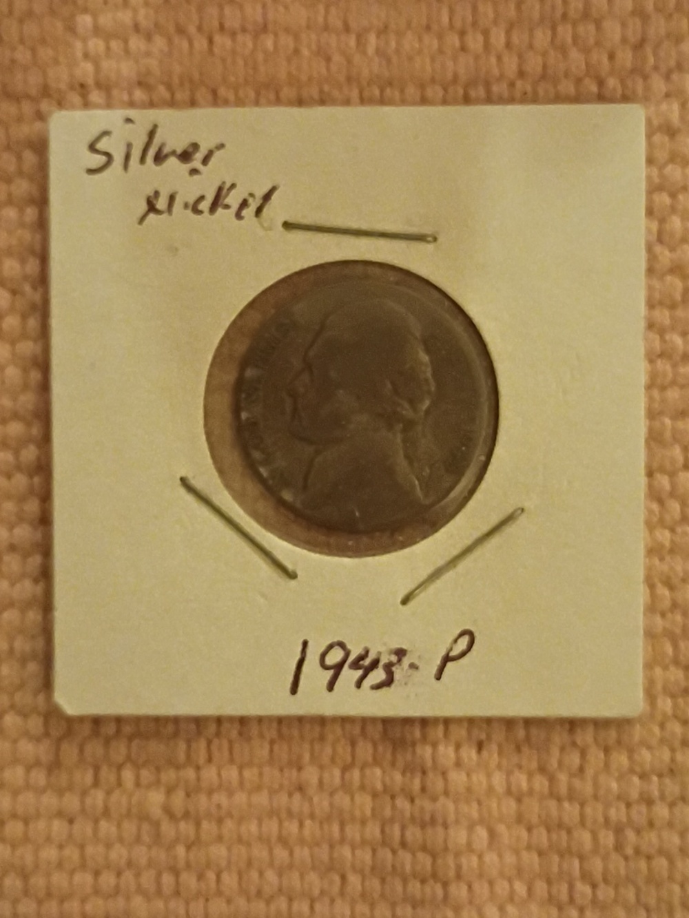 1943-P Silver Jefferson Nickel